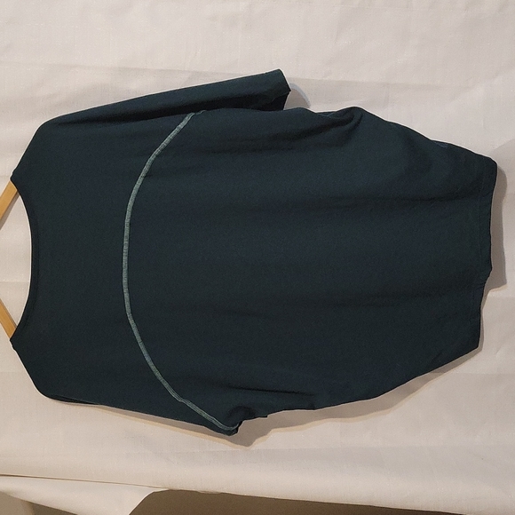 Mango sport dark green over sized tshirt women's medium - Picture 2 of 6